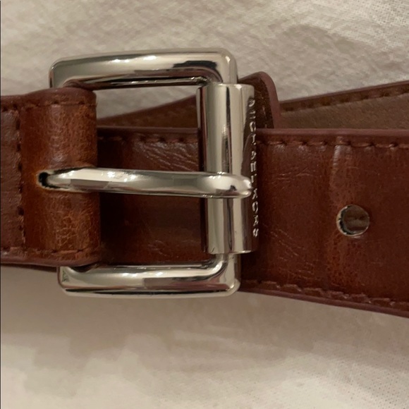 Michael kors brown leather belt - Picture 1 of 2